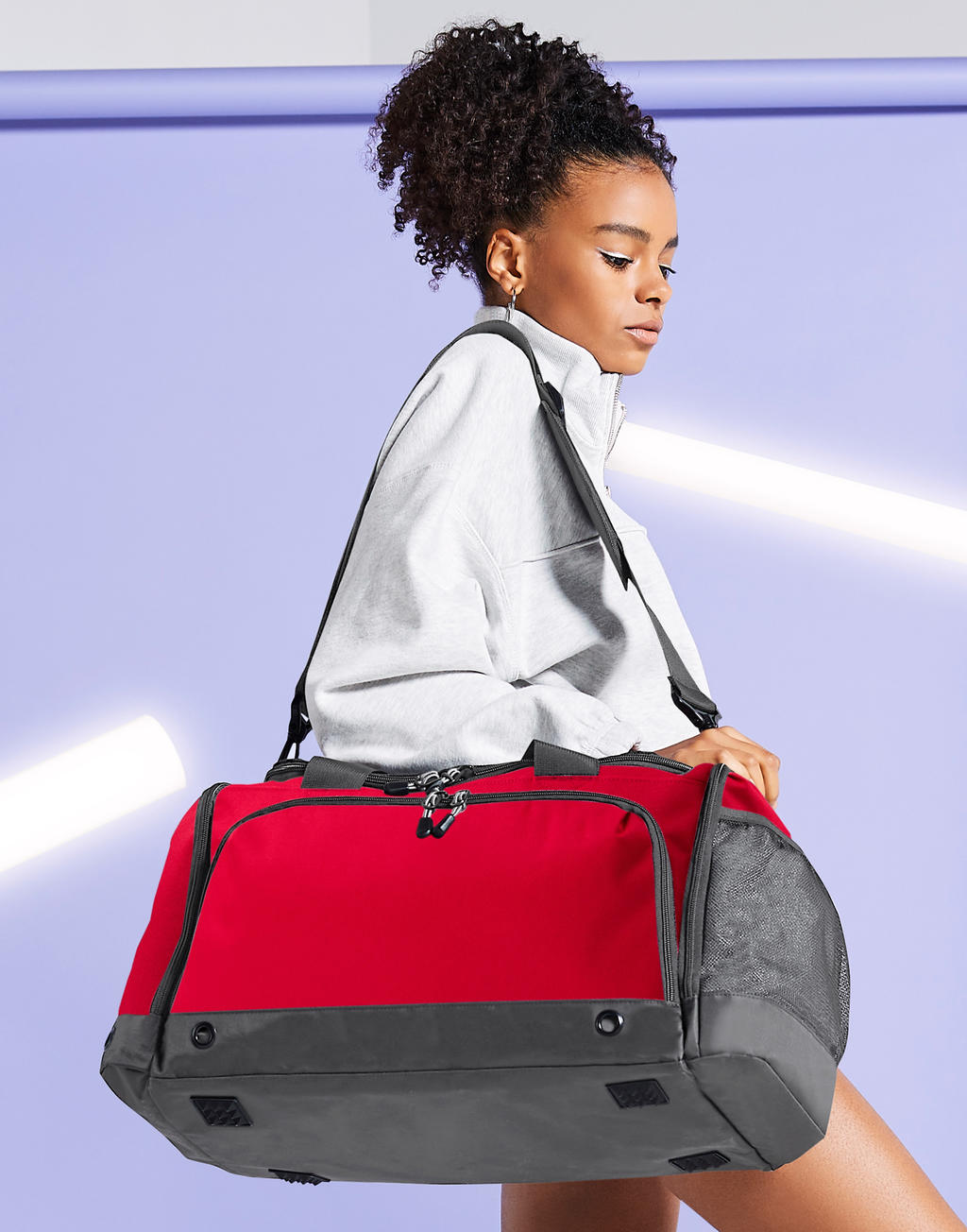 Geanta din alte tesaturi Athleisure Holdall 64429 12
