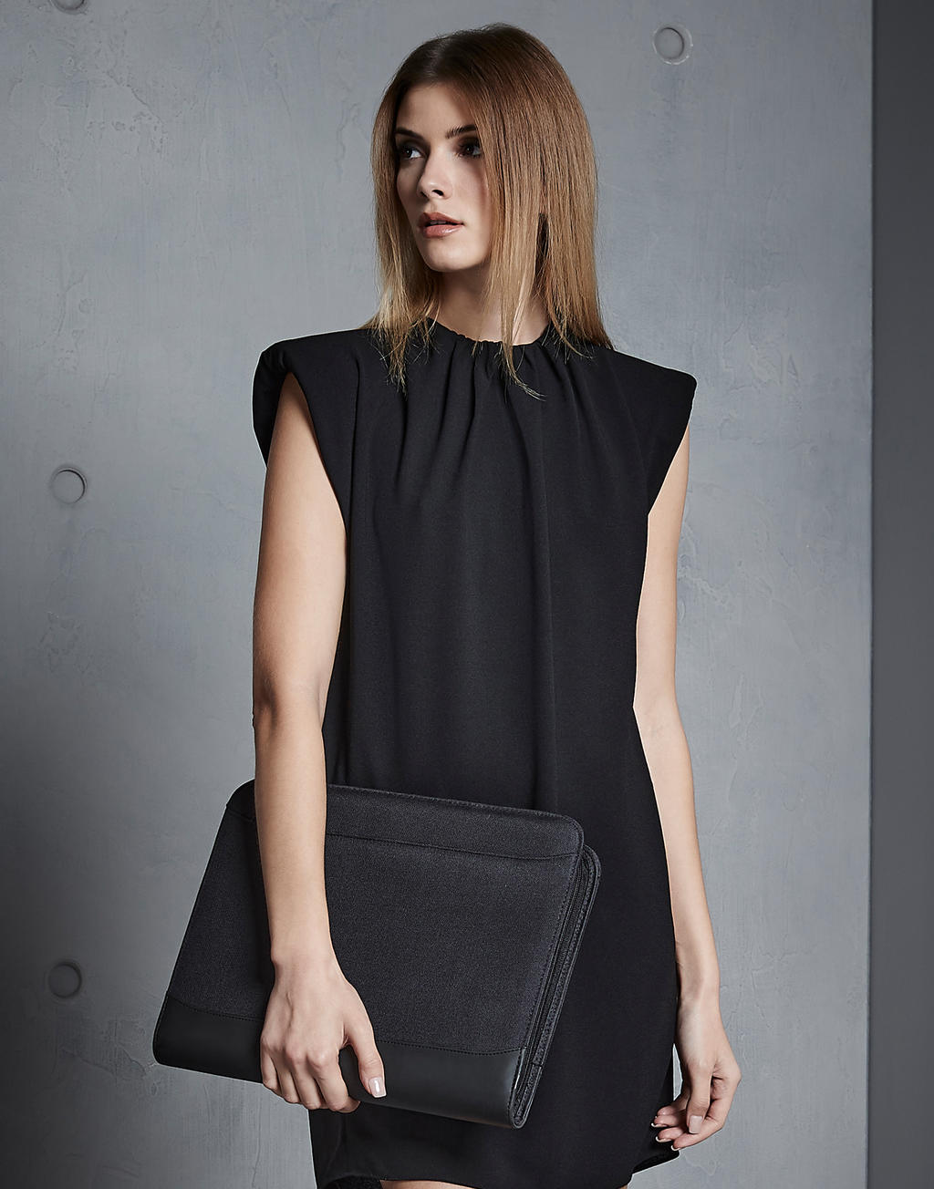 Geanta din alte tesaturi Burbank Deluxe Zipper Portfolio 60430 0