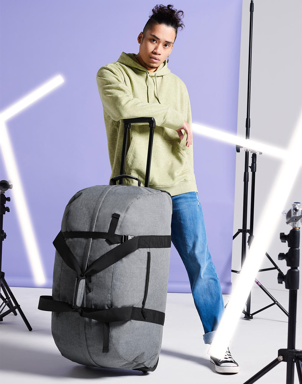 Geanta din alte tesaturi Classic Wheely Holdall 69929 3
