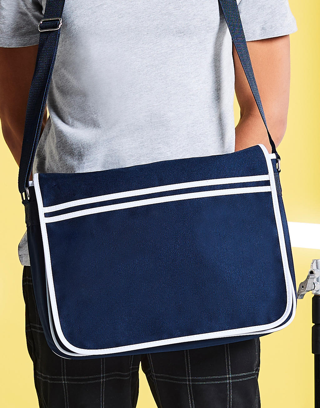Geanta din alte tesaturi Retro Messenger 68729 5