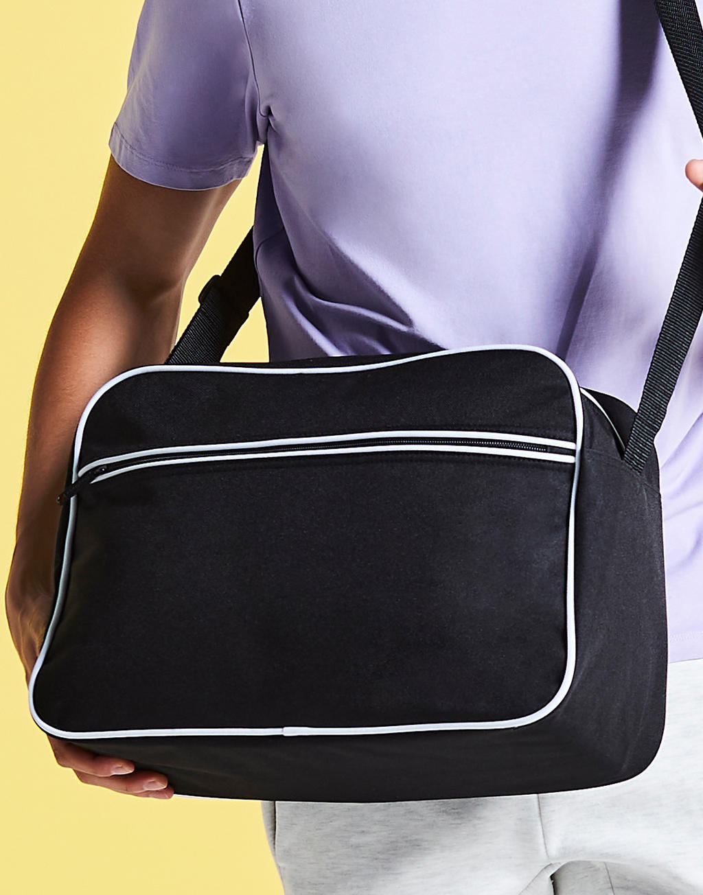 Geanta din alte tesaturi Retro Shoulder Bag 68429 7