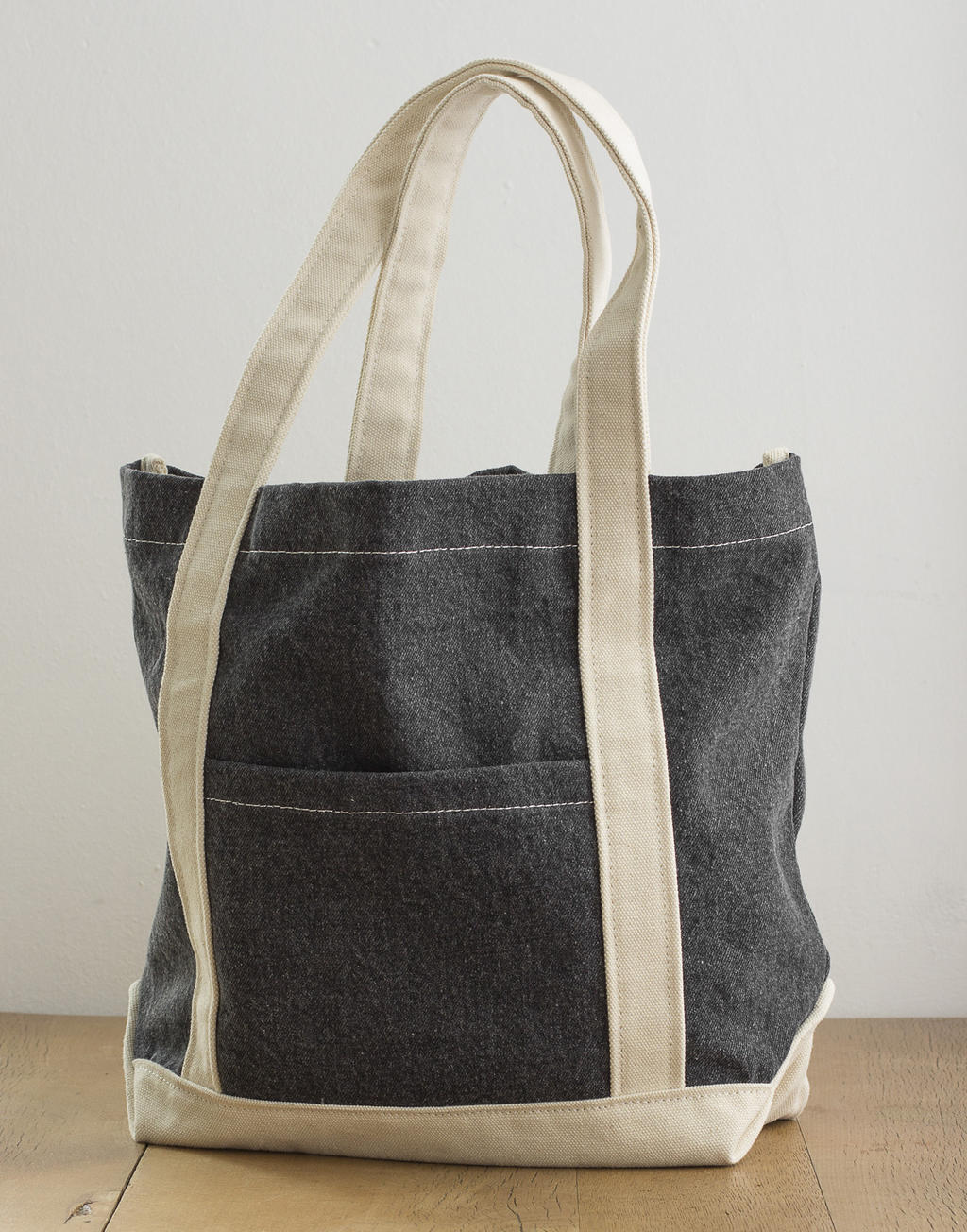 Geanta din bumbac Canvas Denim Shopper 63857 0