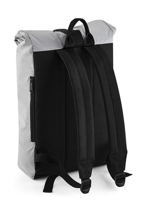 Rucsac din alte tesaturi Reflective Roll Top Backpack 07529 6 Rucsac din alte tesaturi Reflective Roll Top Backpack 07529 6