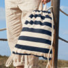 Rucsac din bumbac Nautical Gymsac 68828 4 Rucsac din bumbac Nautical Gymsac 68828 4