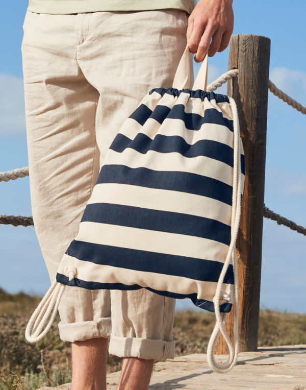 Rucsac din bumbac Nautical Gymsac 68828 4 Rucsac din bumbac Nautical Gymsac 68828 4
