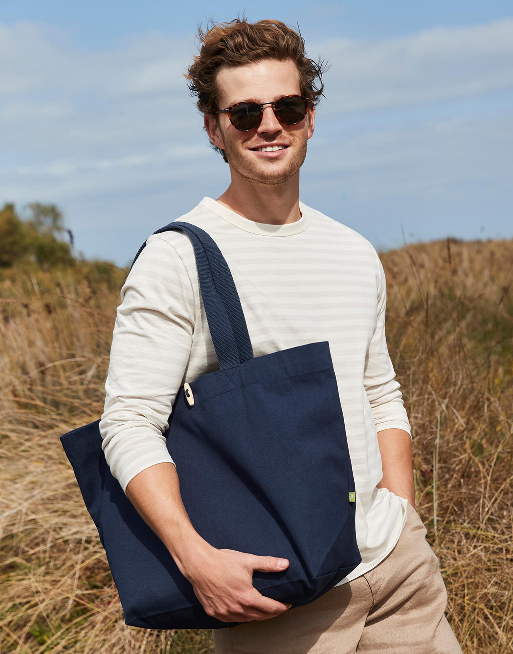 Sacosa din bumbac EarthAware™ Organic Marina Tote 62628 5