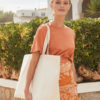 Sacosa din bumbac Oversized Canvas Tote Bag 90828 5